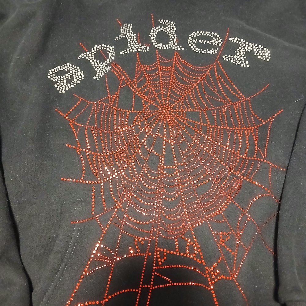 Sp5der Rhinestone Hoodie - Picture 3 of 4